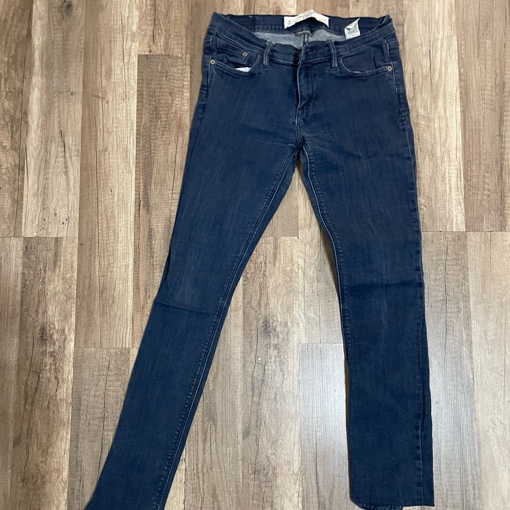 Blue low waisted jeans from Abercrombie